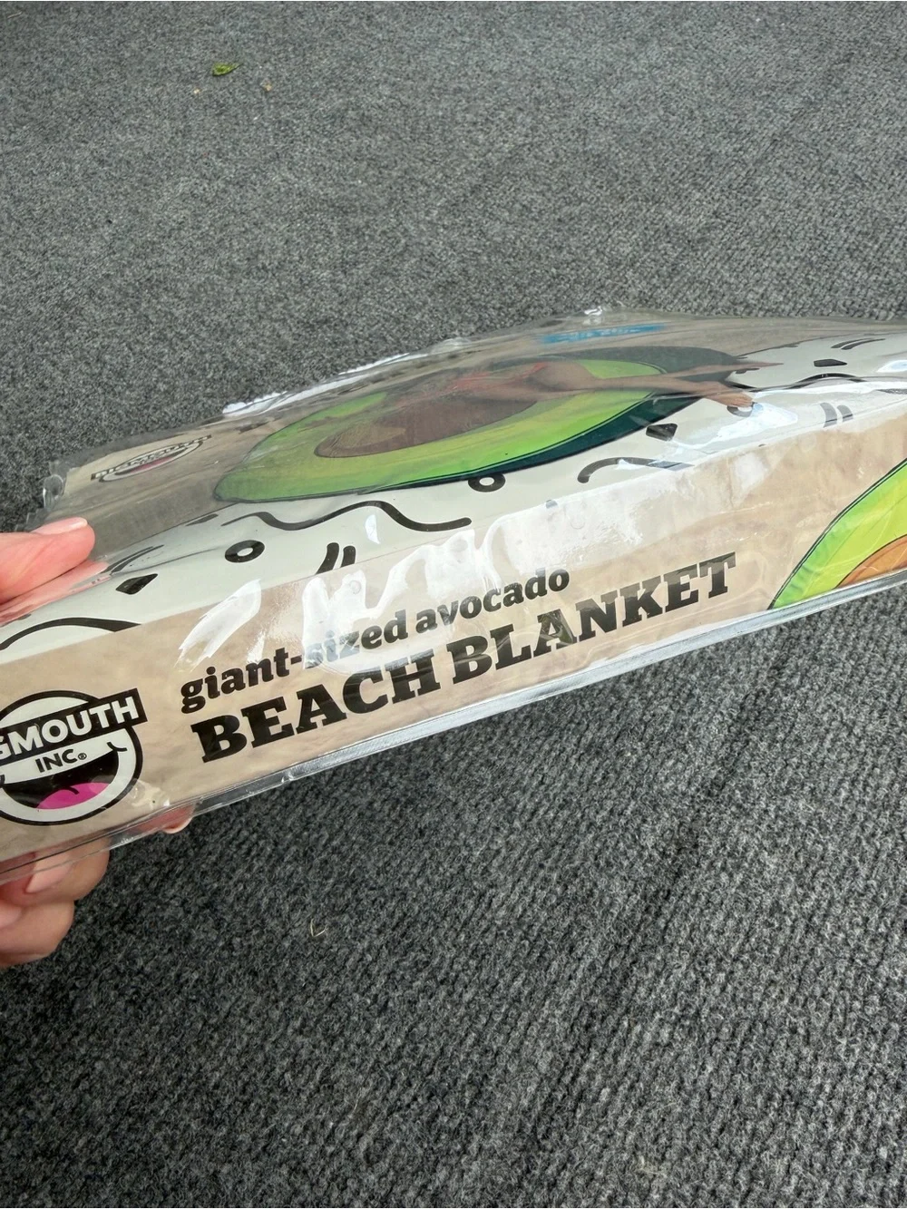 Avocado Beach or Pool Blanket. By Big Mouth, 60x60. New in Package.
